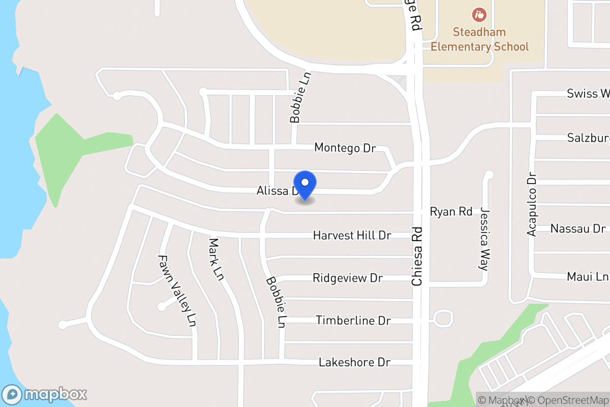 Map of 7114 Alissa Dr