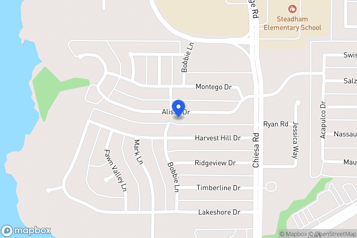 Map of 7106 Alissa Dr