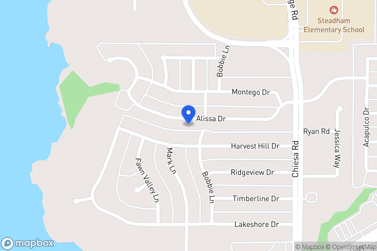 Map of 7006 Alissa Dr