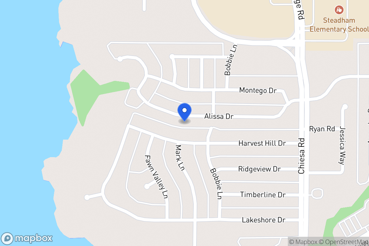 Map of 6910 Alissa Dr