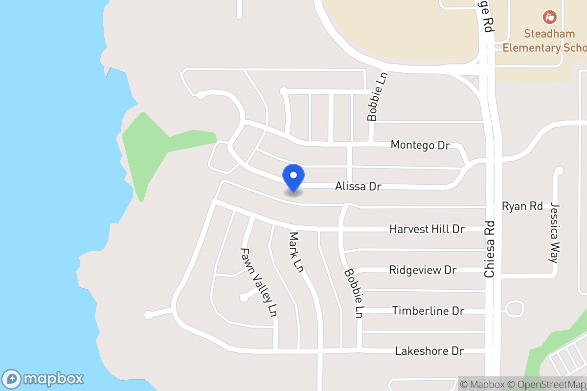 Map of 6906 Alissa Dr