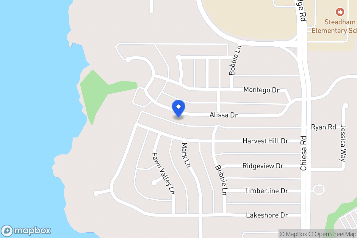 Map of 6902 Alissa Dr