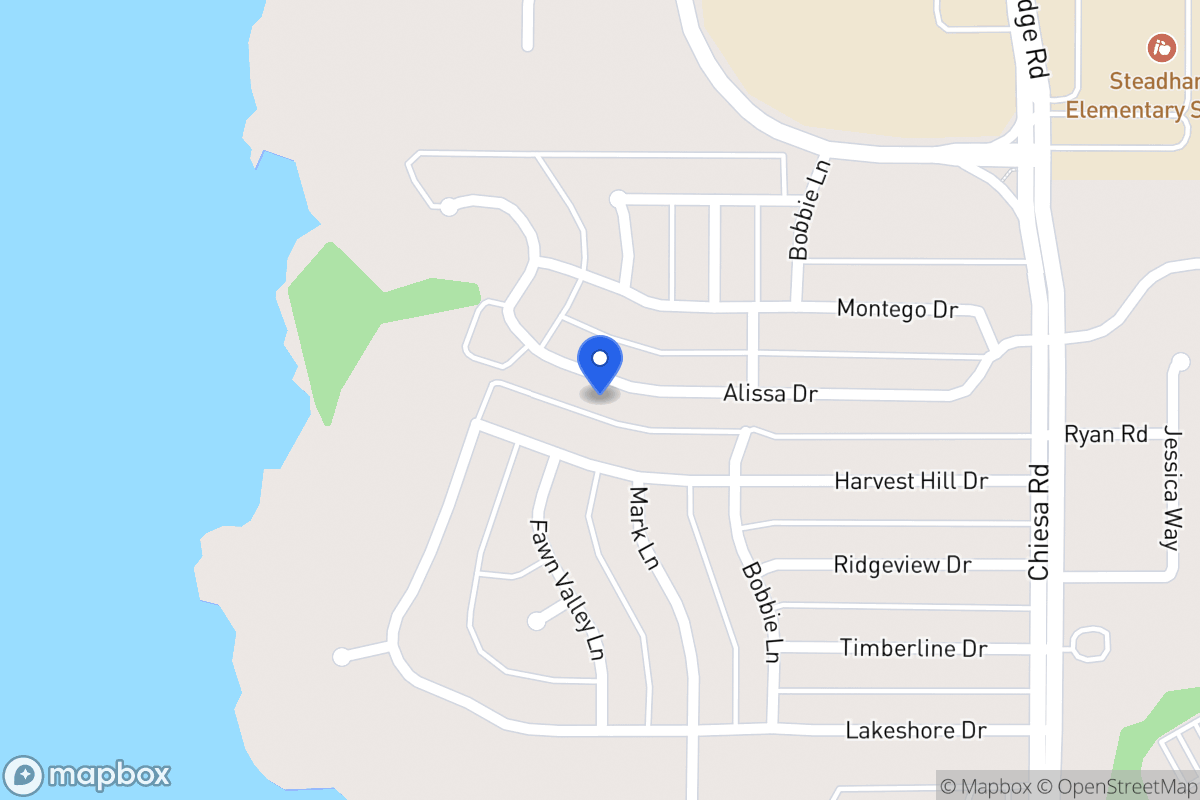 Map of 6810 Alissa Dr