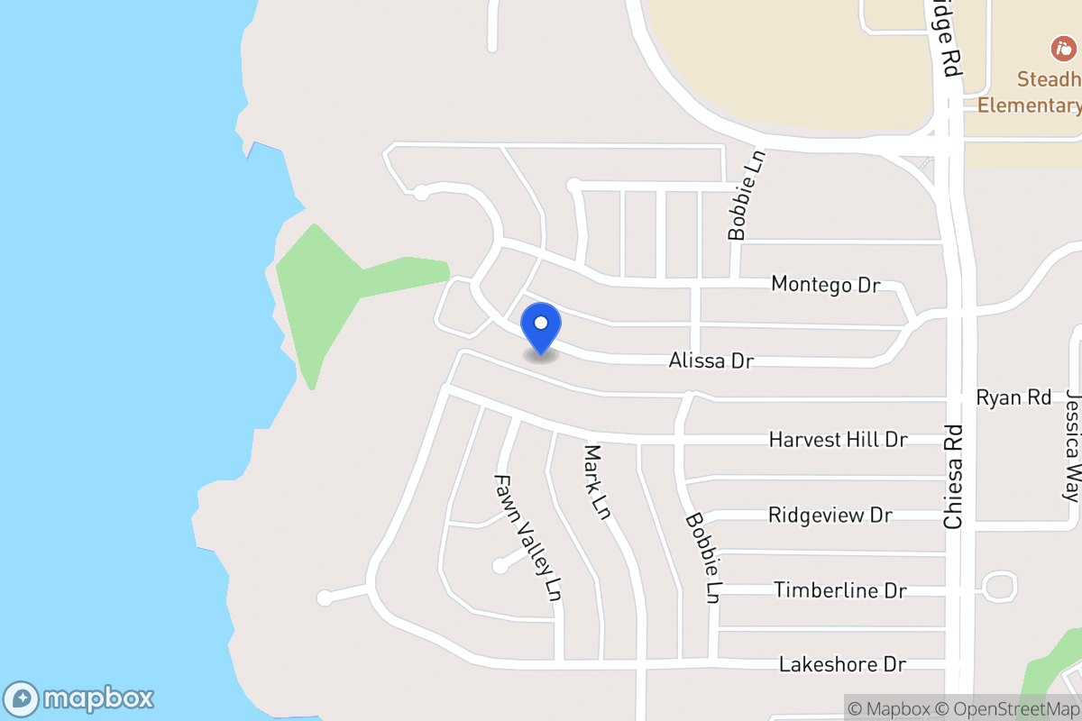 Map of 6806 Alissa Dr