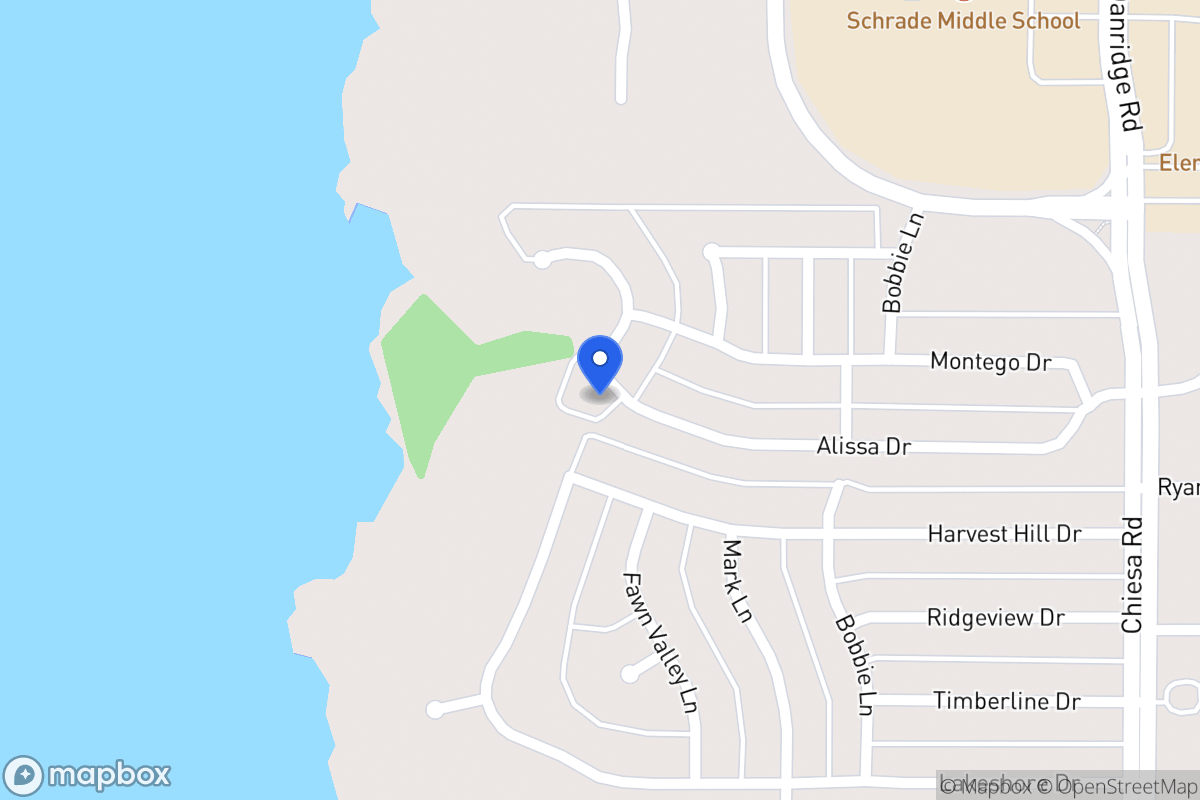 Map of 6706 Alissa Dr