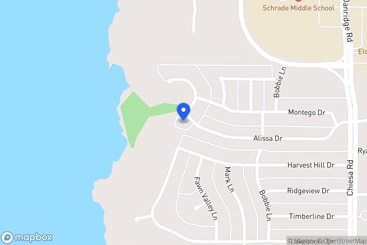 Map of 6704 Alissa Dr