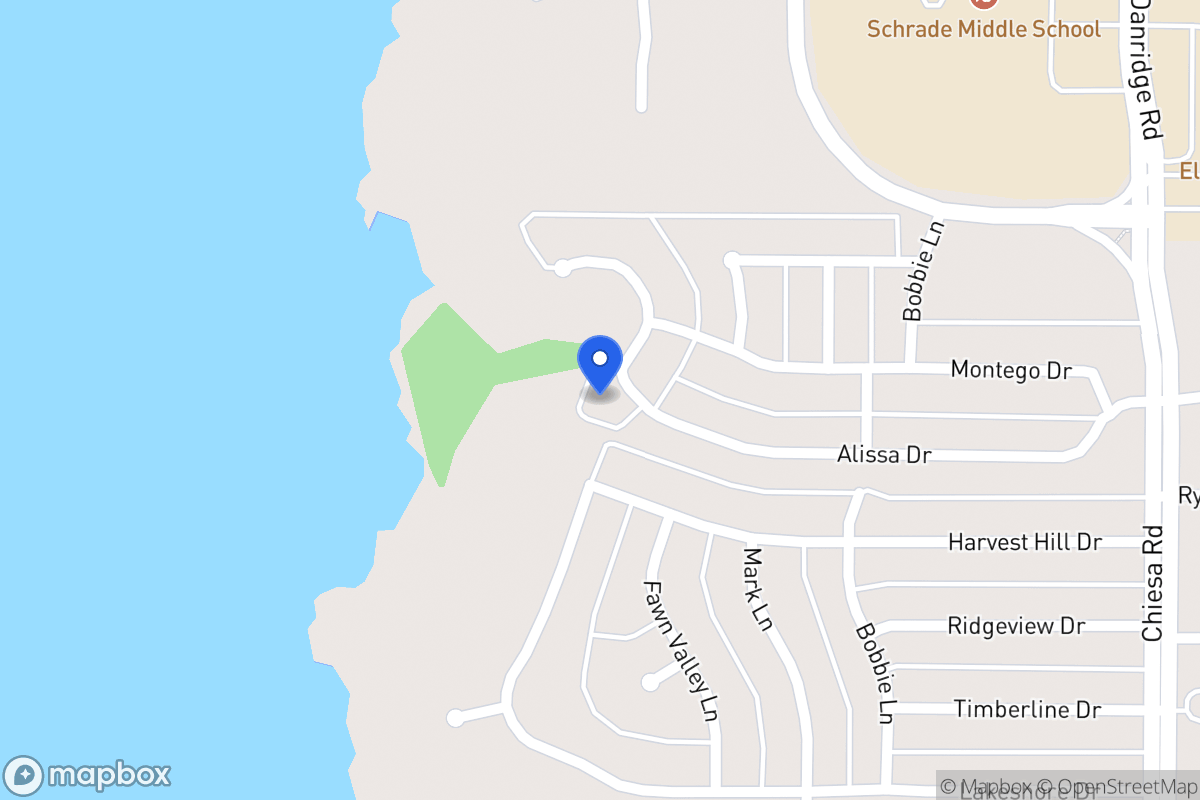 Map of 6702 Alissa Dr