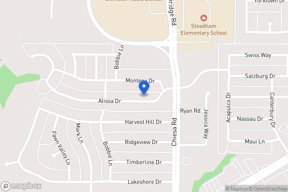 Map of 7213 Alissa Dr