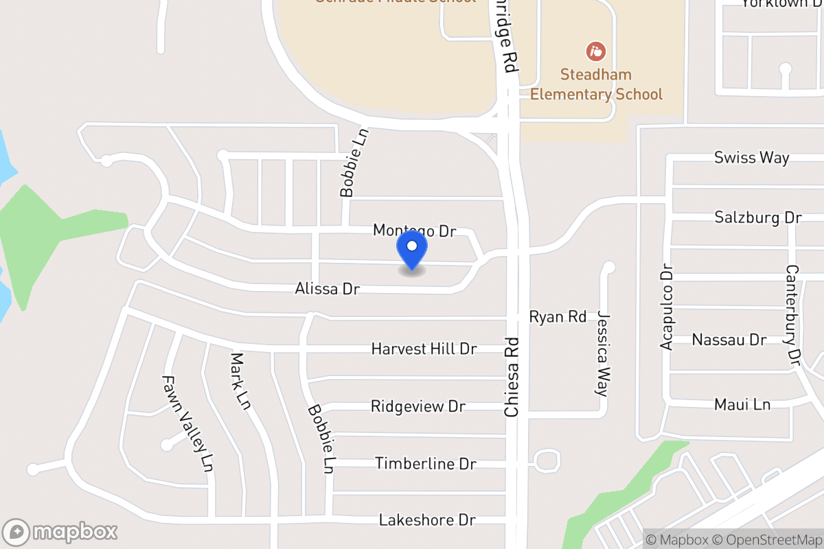 Map of 7209 Alissa Dr