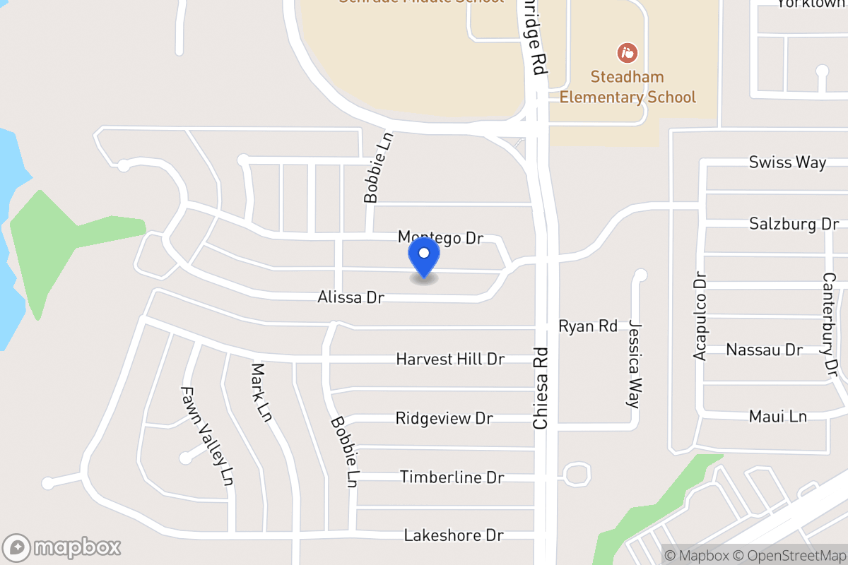 Map of 7205 Alissa Dr