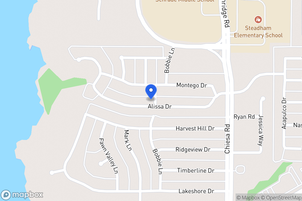 Map of 7013 Alissa Dr