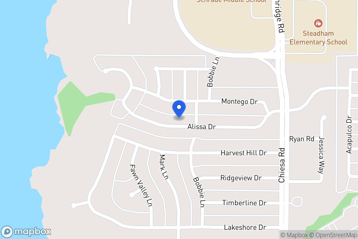 Map of 7005 Alissa Dr