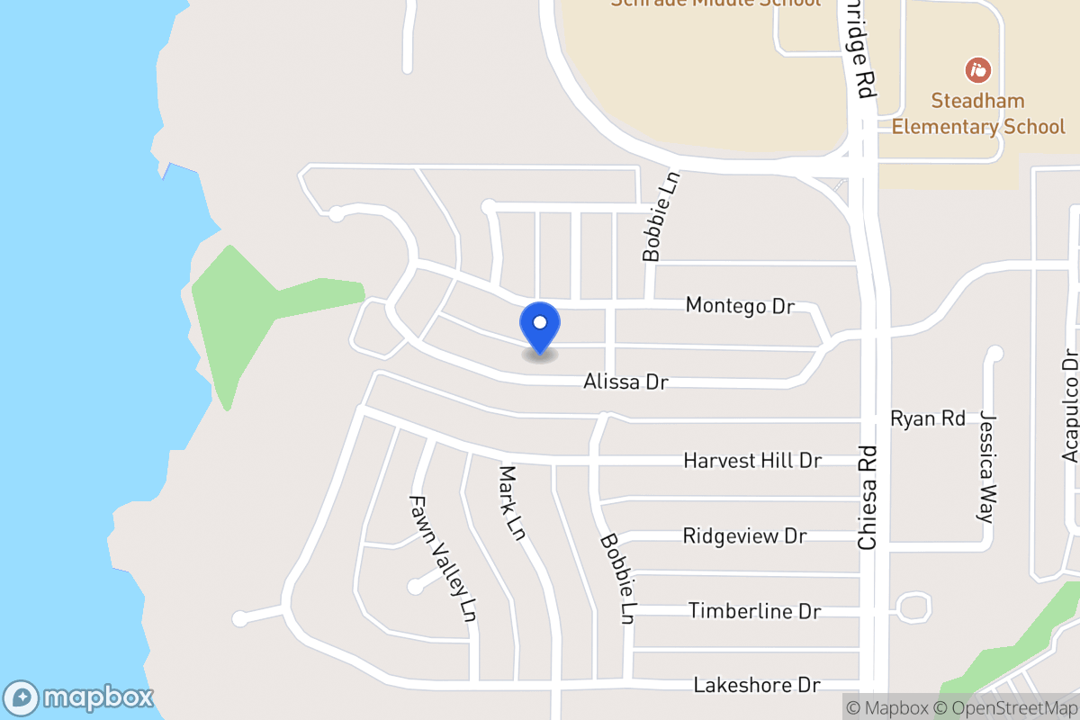 Map of 7001 Alissa Dr