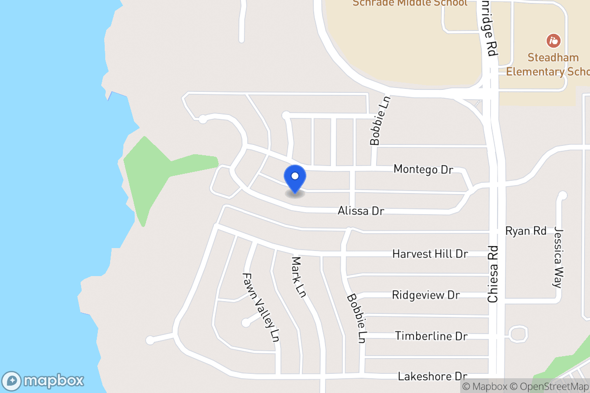 Map of 6901 Alissa Dr