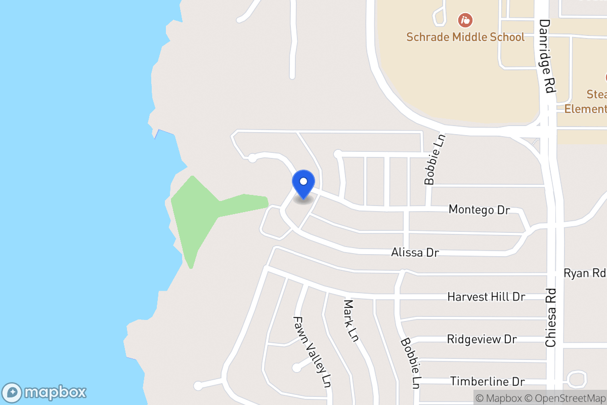 Map of 6206 Alissa Dr