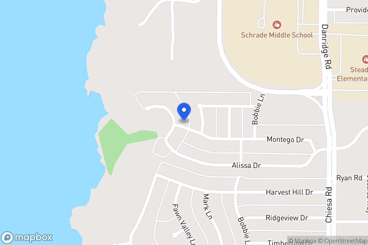 Map of 6300 Alissa Dr