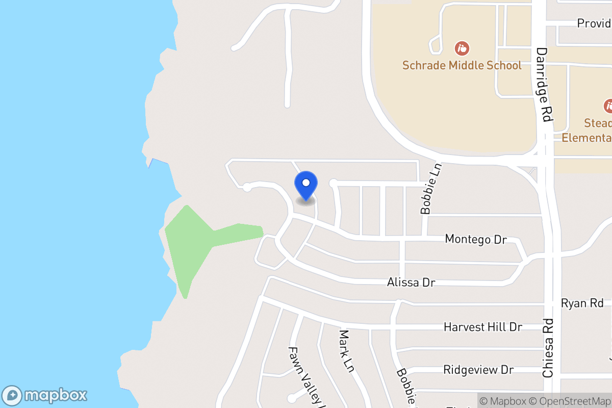 Map of 6302 Alissa Dr