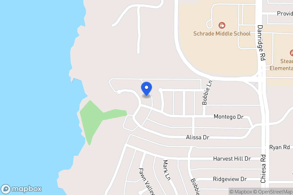 Map of 6304 Alissa Dr