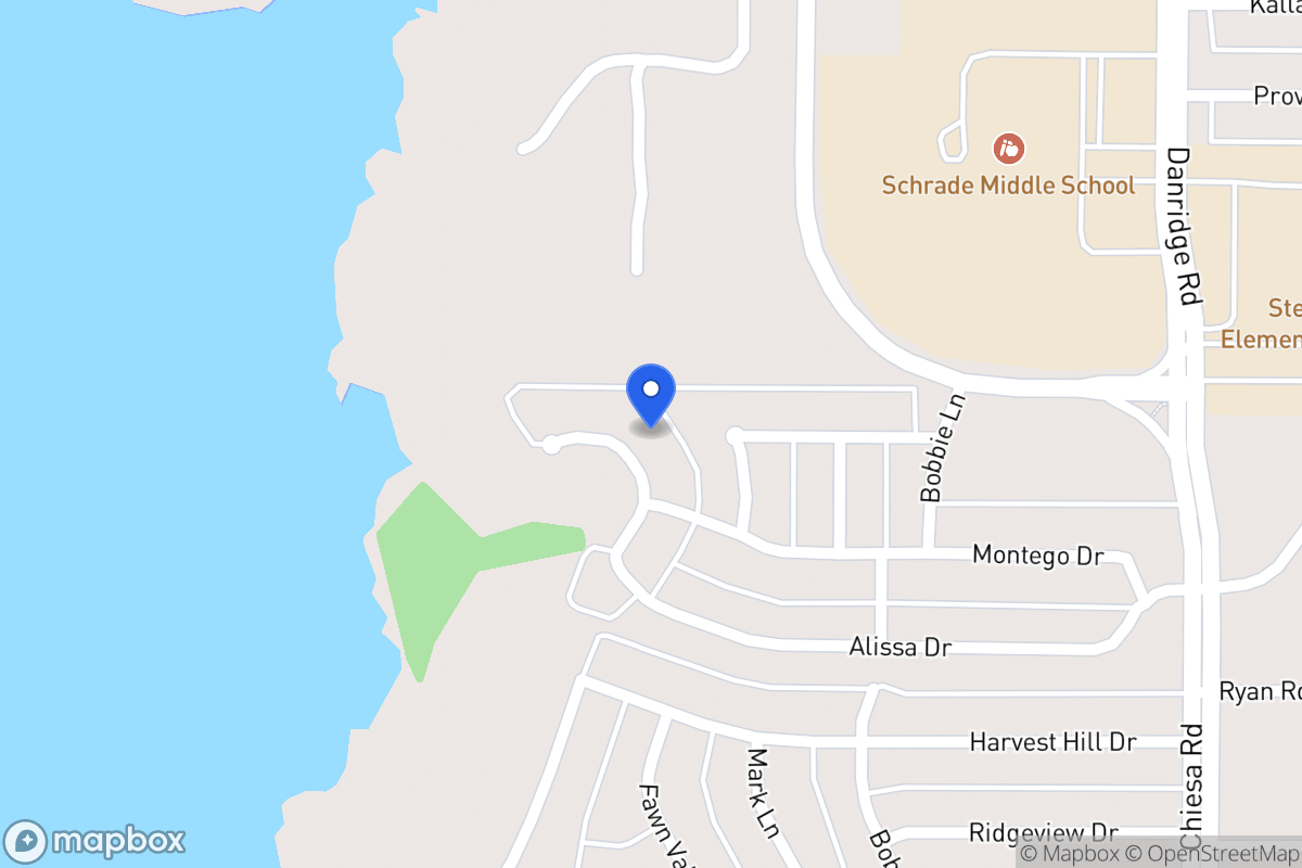 Map of 6312 Alissa Dr