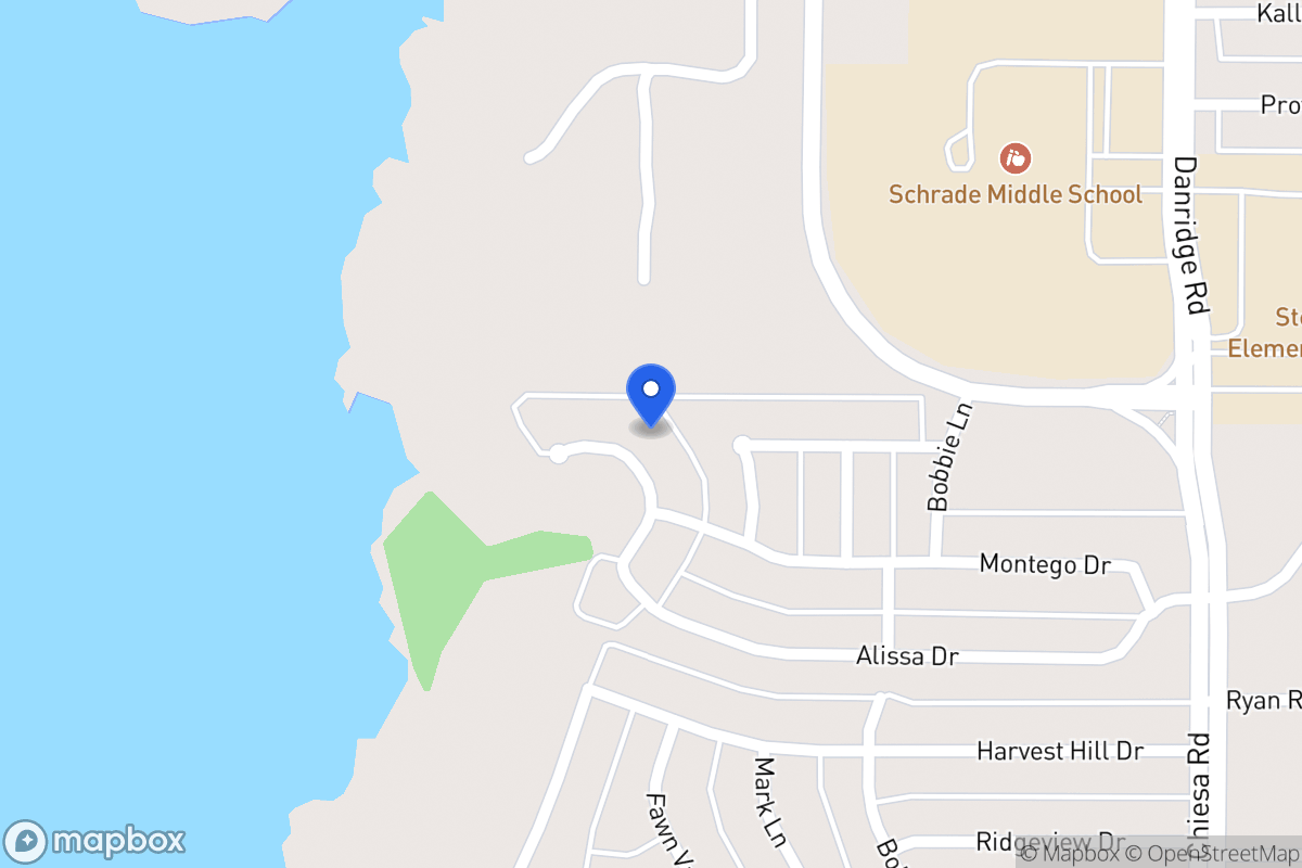 Map of 6314 Alissa Dr