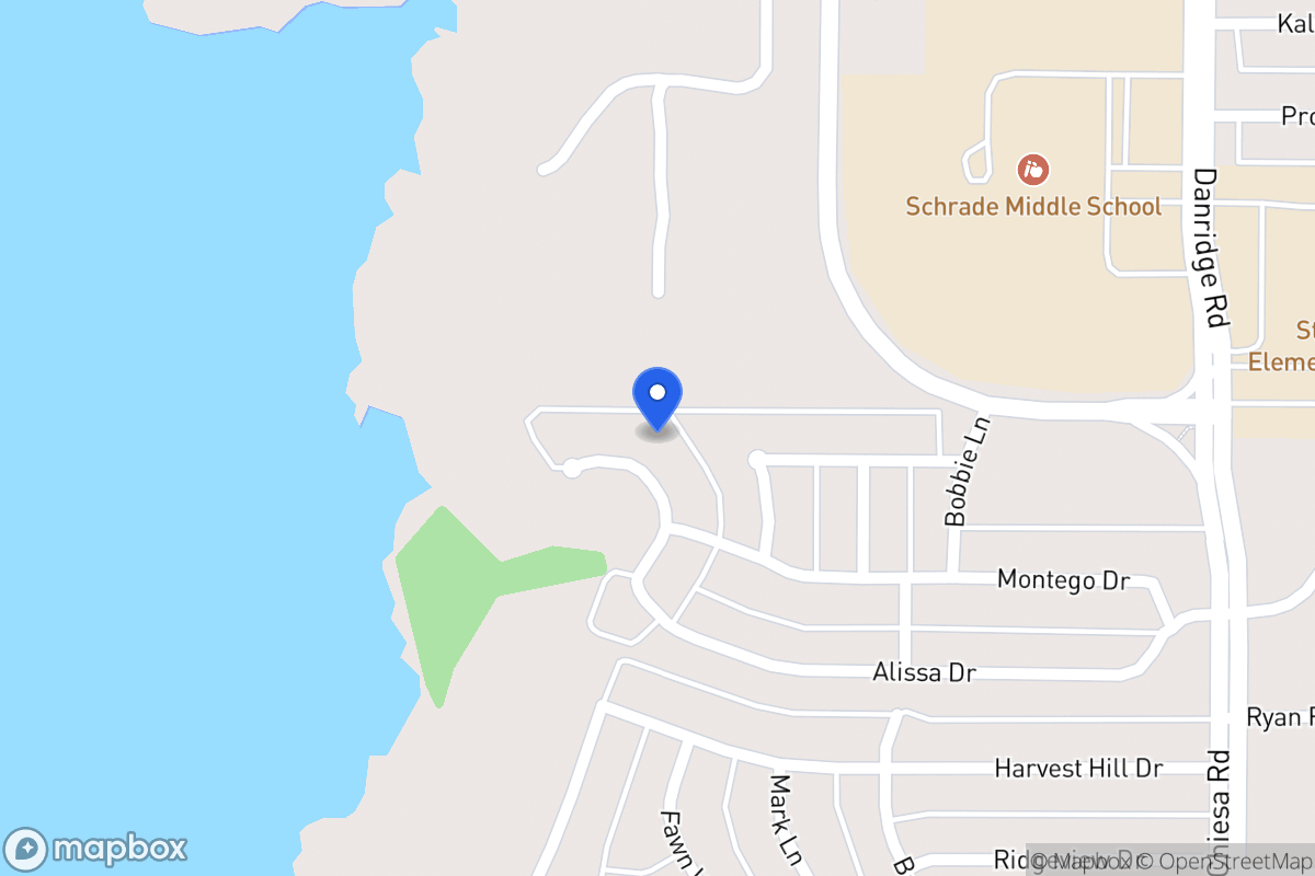 Map of 6316 Alissa Dr