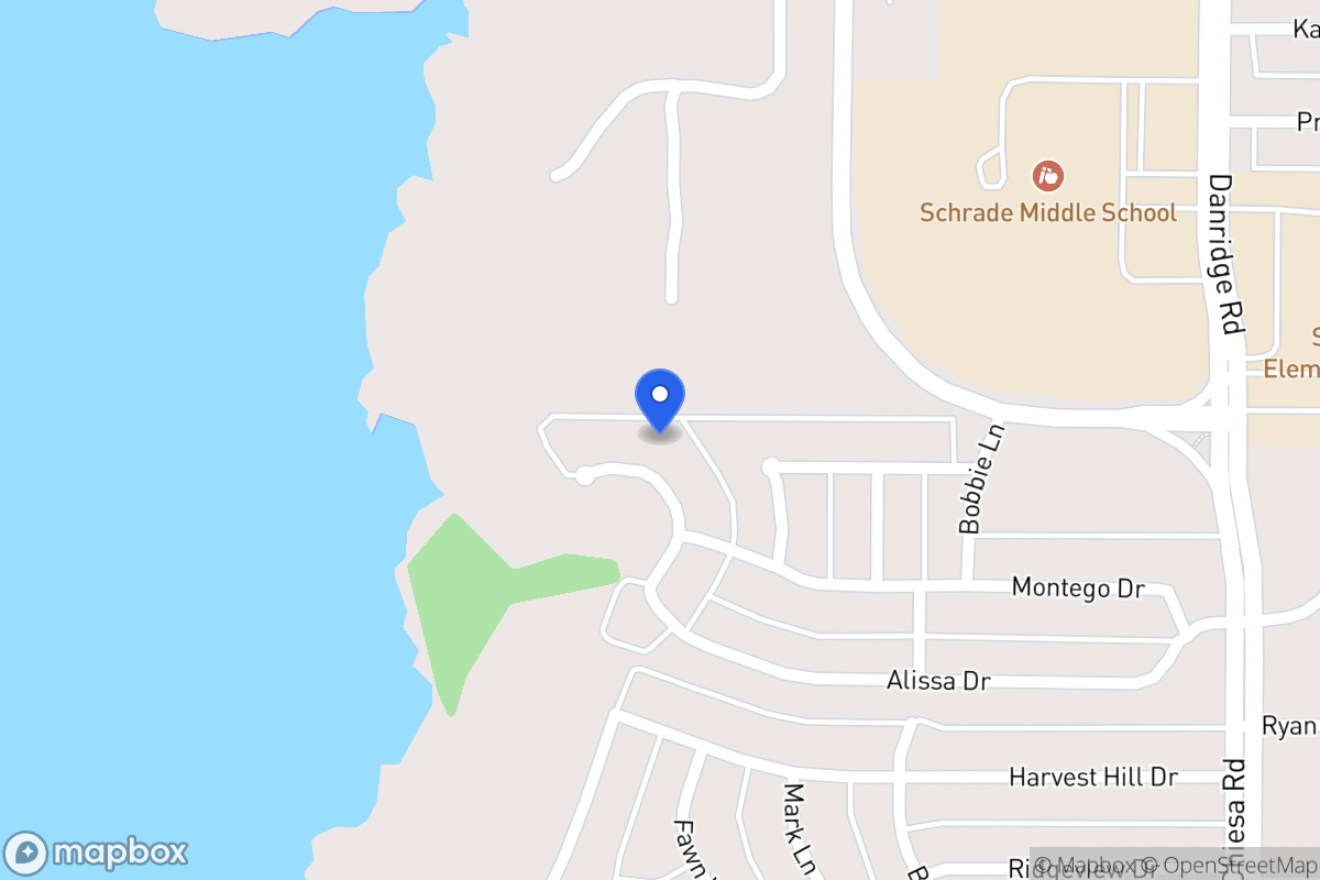 Map of 6318 Alissa Dr