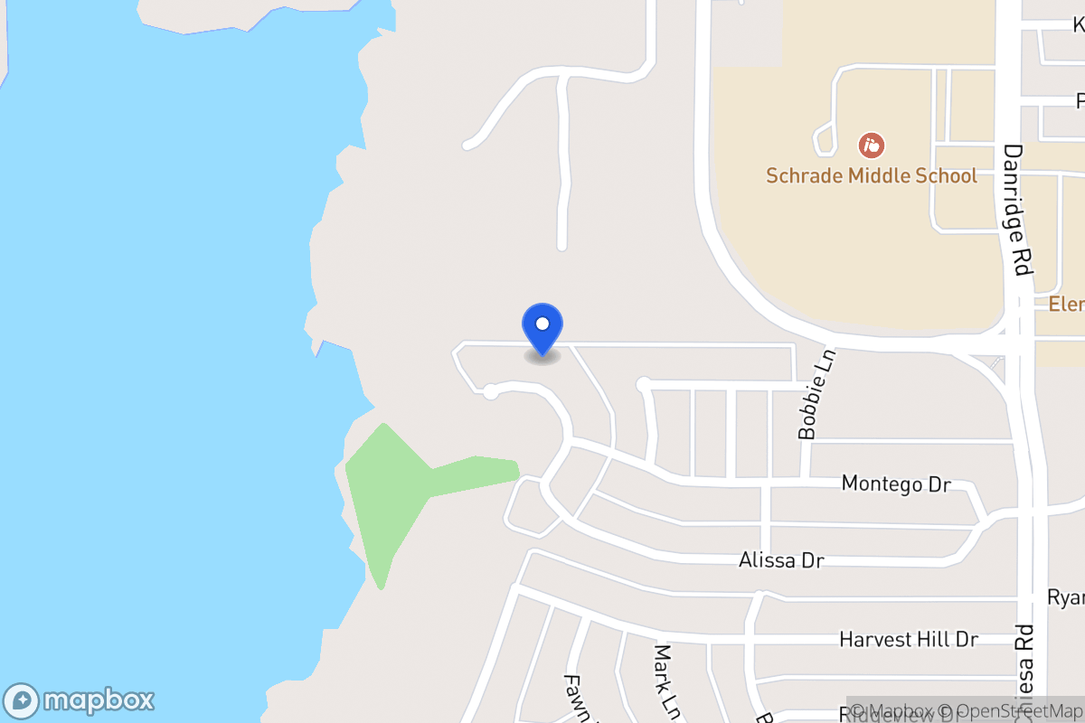 Map of 6320 Alissa Dr