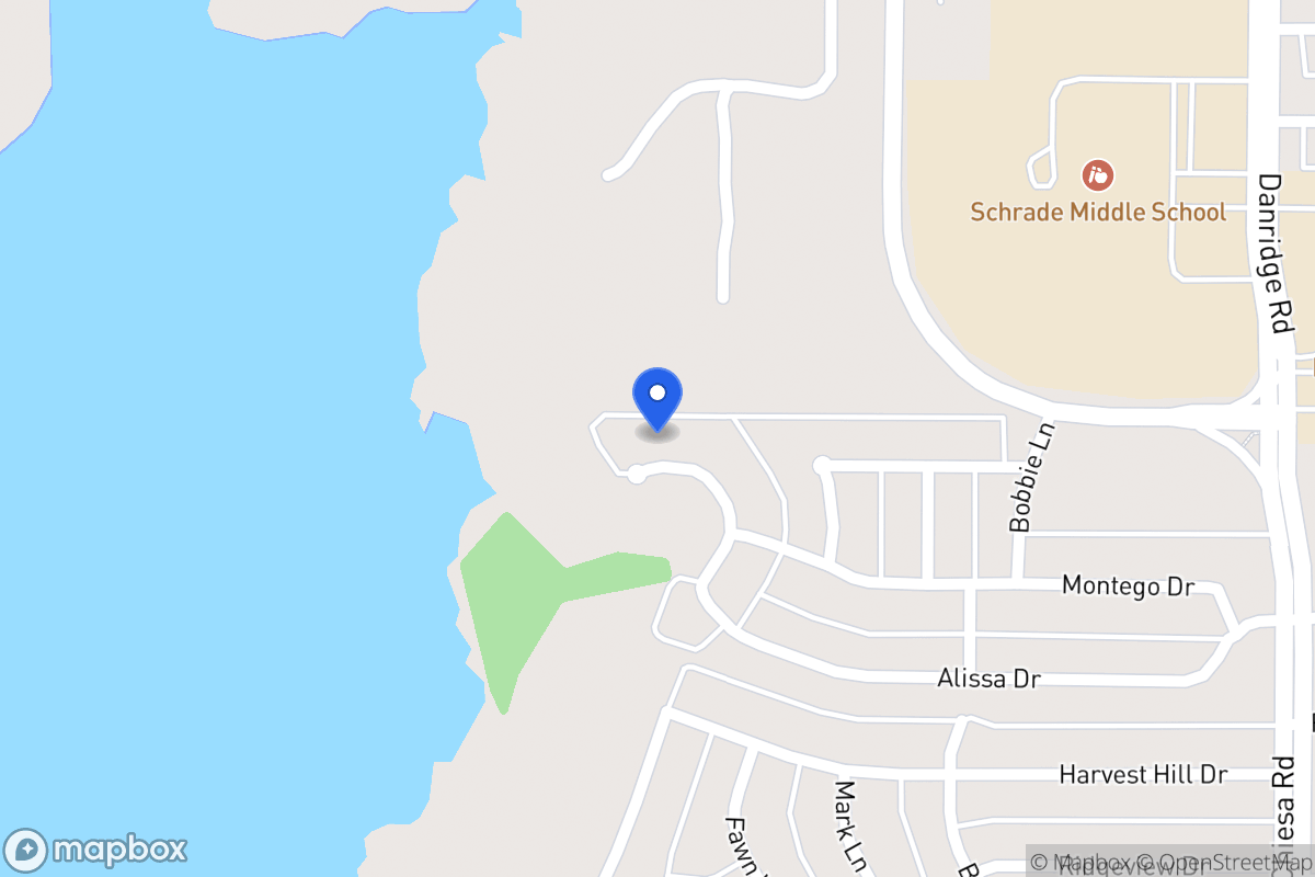 Map of 6328 Alissa Dr