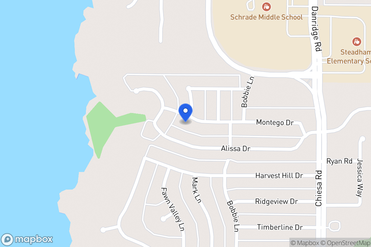 Map of 6902 Montego Dr