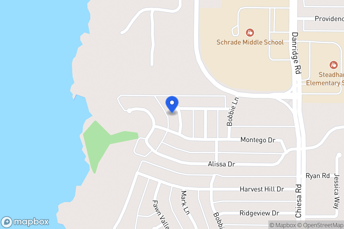 Map of 6309 Shorecrest Dr