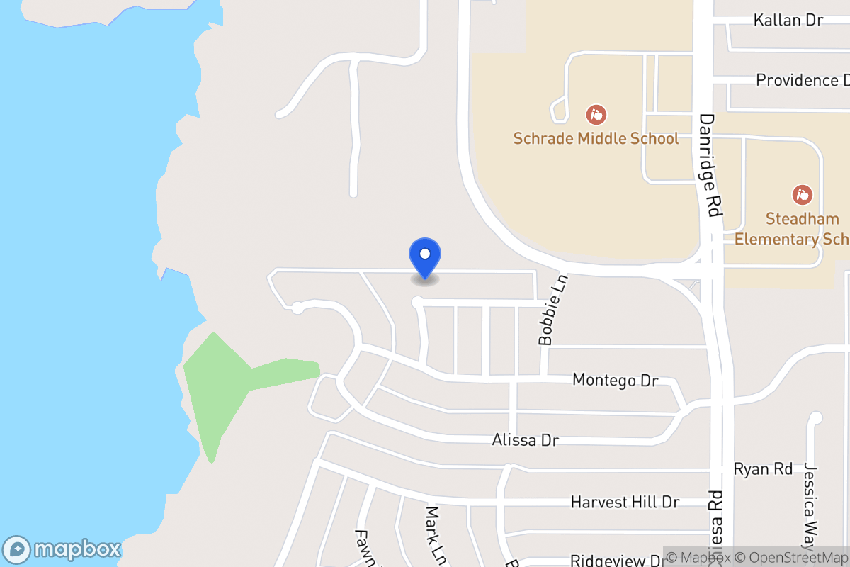 Map of 6901 Shorecrest Dr