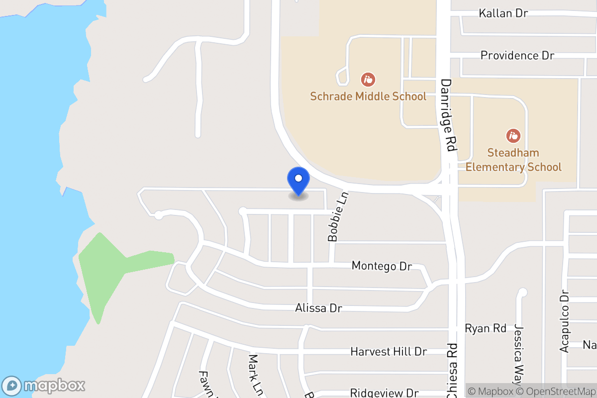 Map of 7009 Shorecrest Dr