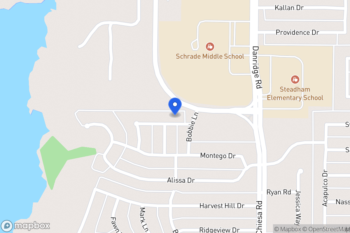 Map of 7013 Shorecrest Dr