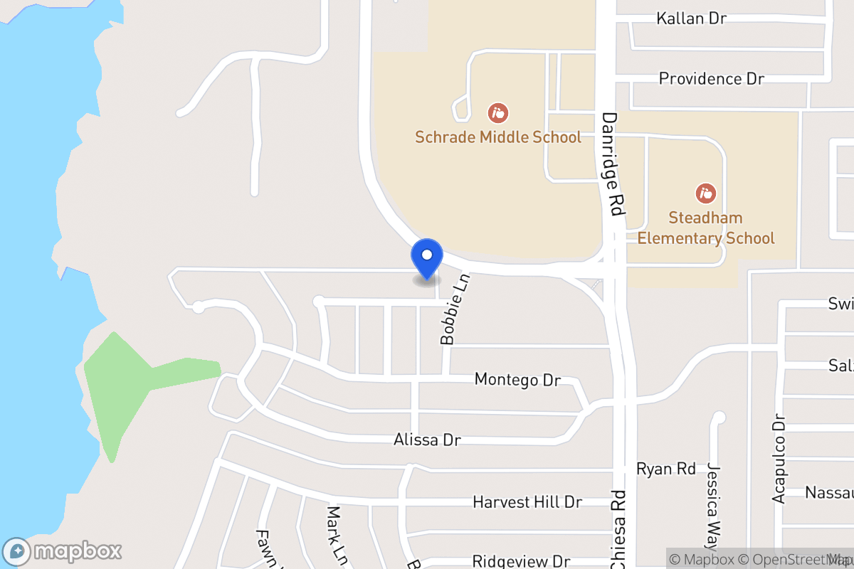 Map of 7101 Shorecrest Dr