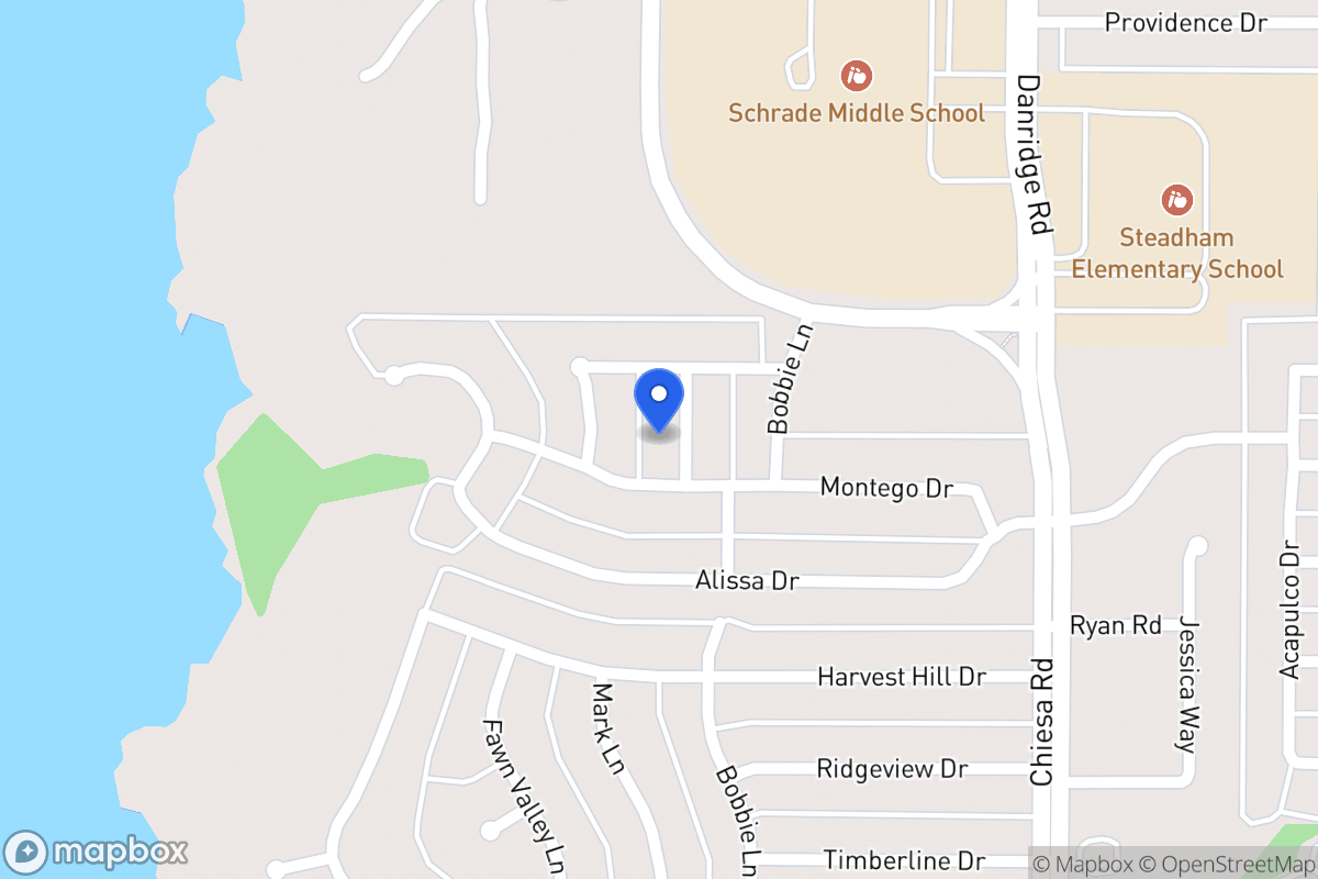 Map of 6305 Waterview Dr