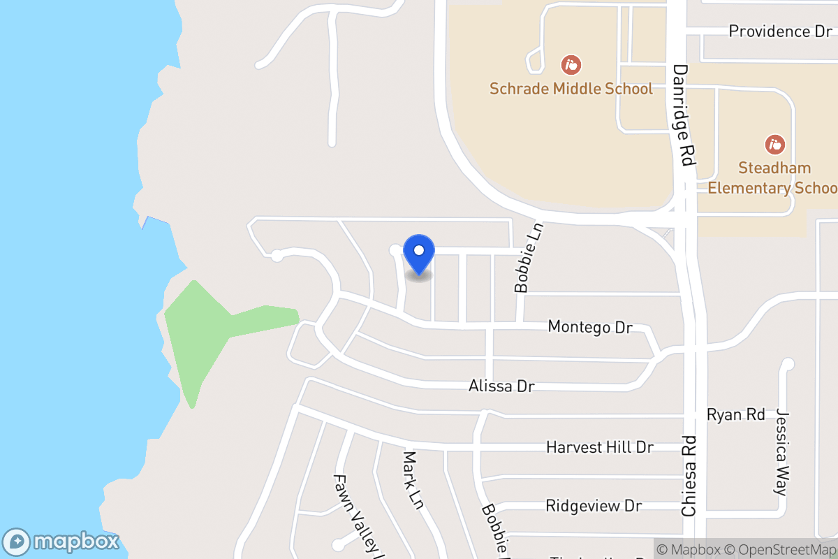 Map of 6310 Shorecrest Dr