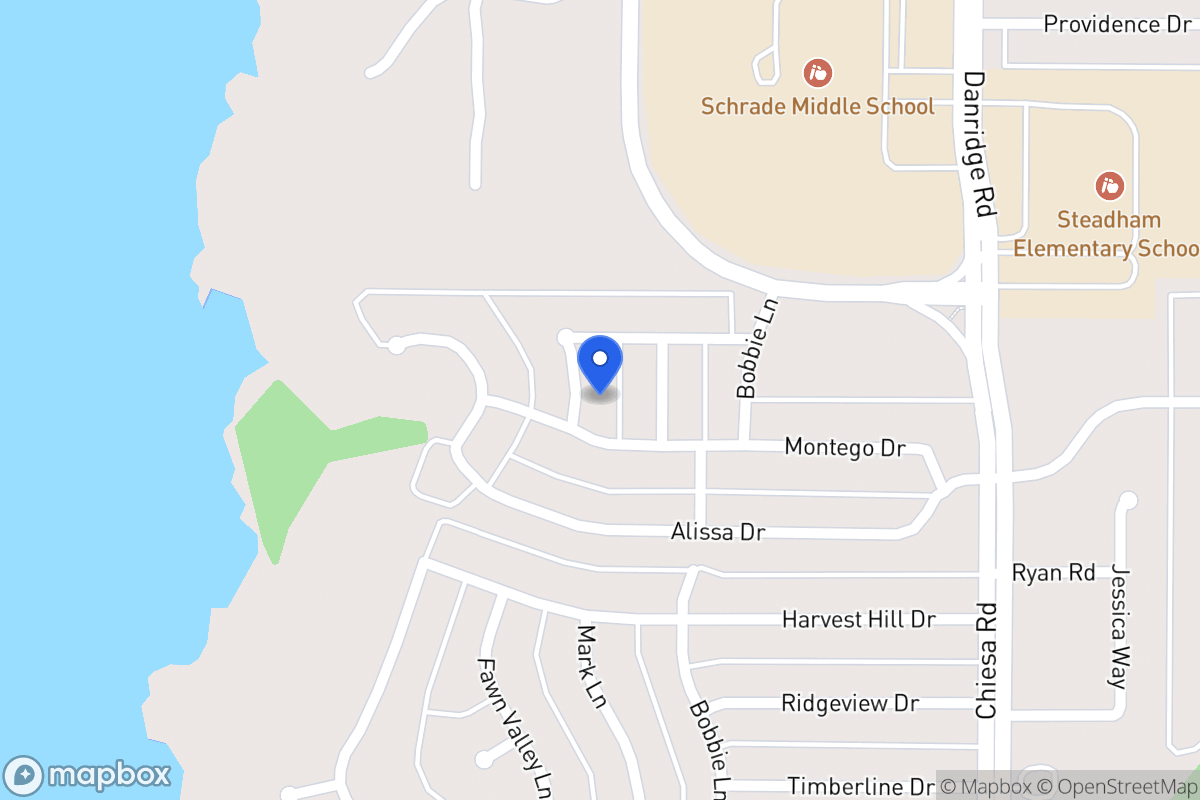 Map of 6306 Shorecrest Dr