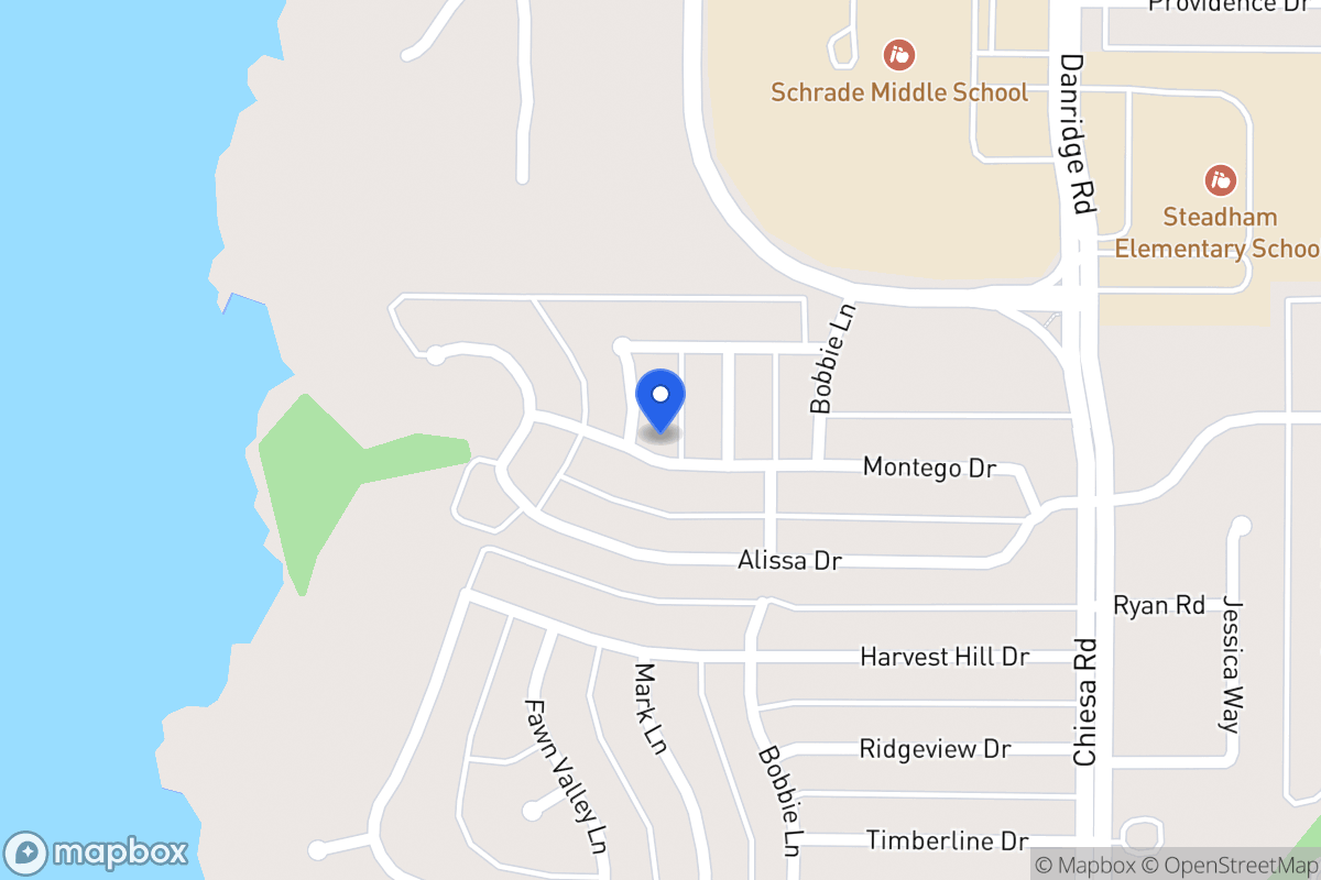 Map of 6302 Shorecrest Dr