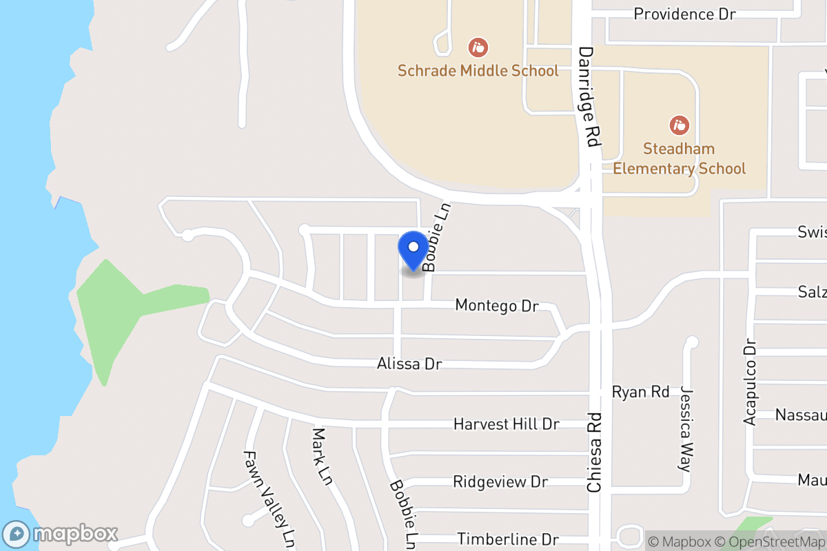 Map of 6305 Bobbie Ln