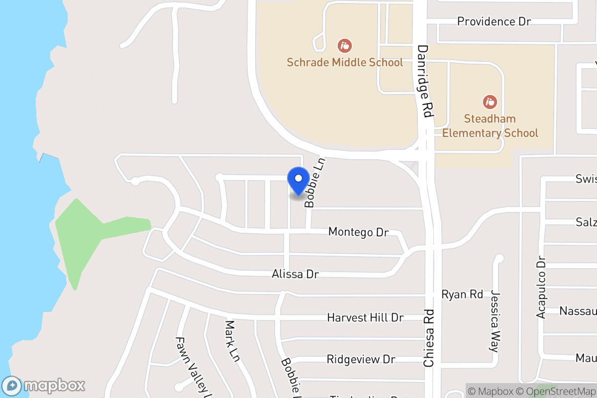 Map of 6309 Bobbie Ln