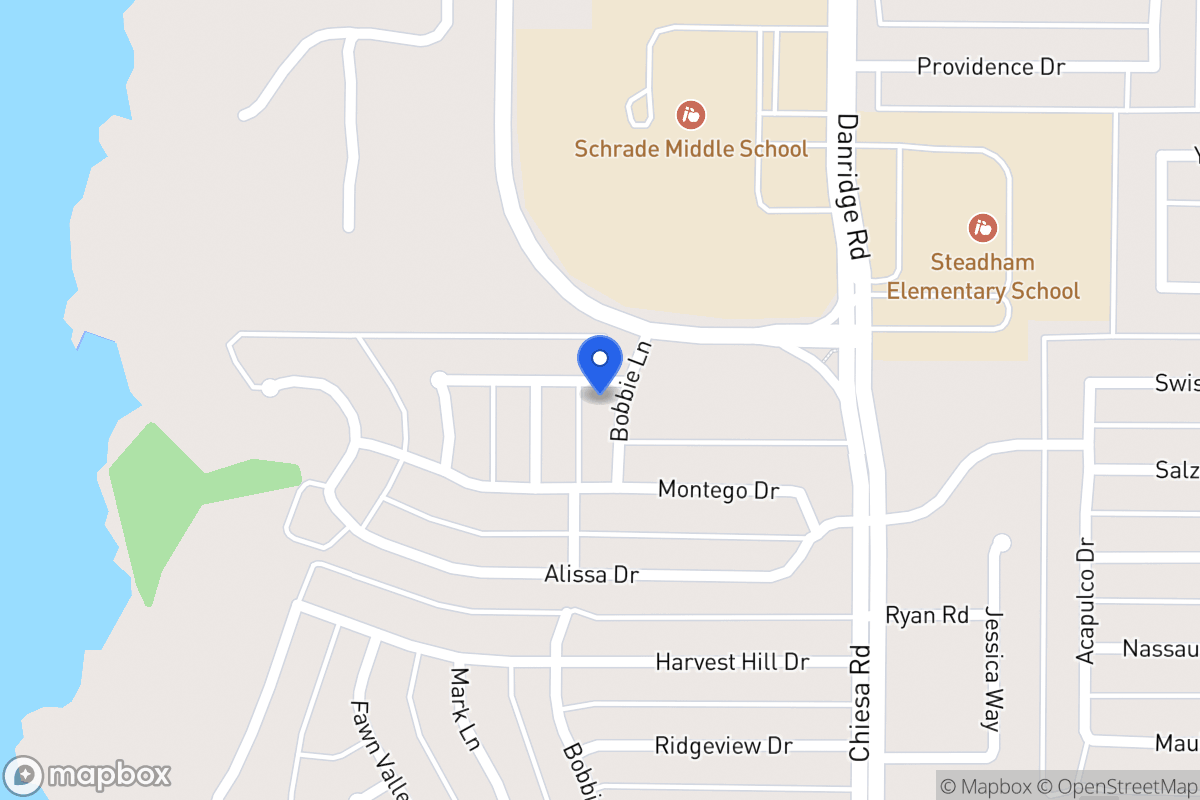 Map of 6313 Bobbie Ln
