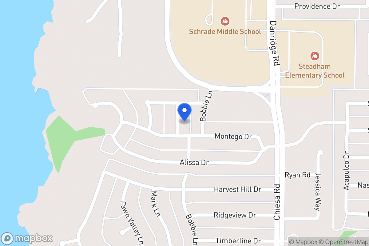 Map of 6306 Waterview Dr
