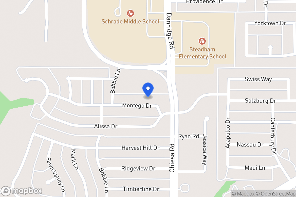Map of 7217 Montego Dr