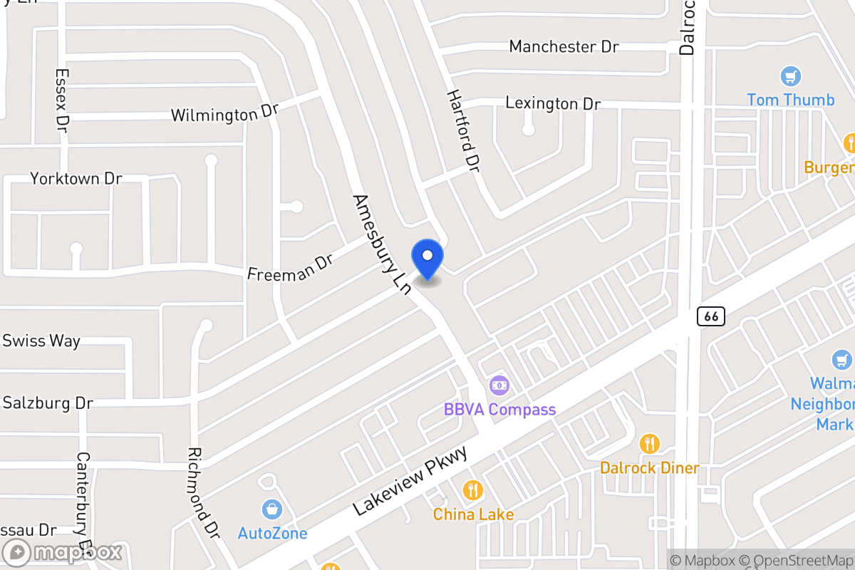 Map of 8302 Salzburg Dr