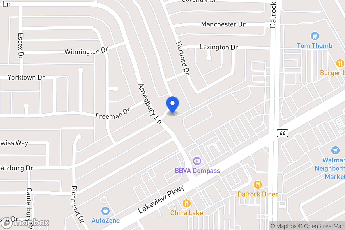 Map of 8306 Salzburg Dr