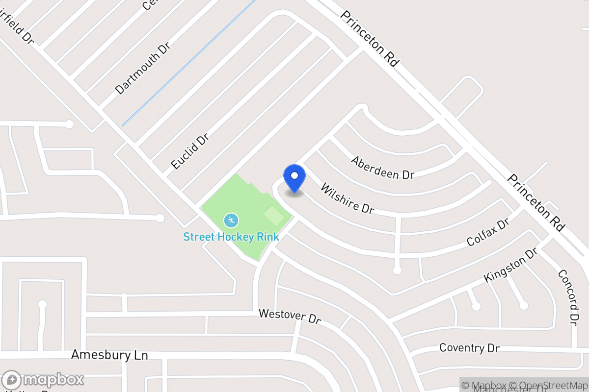 Map of 7205 Colfax Dr