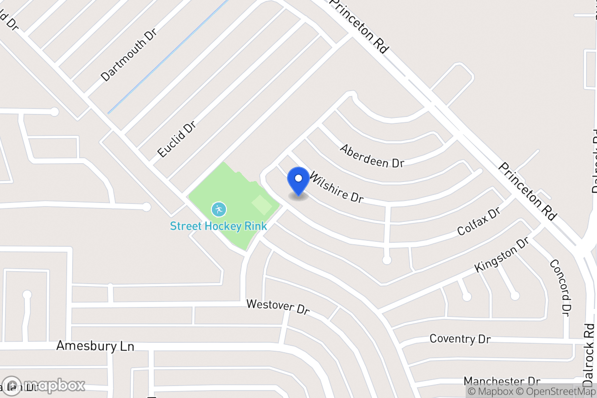 Map of 7213 Colfax Dr