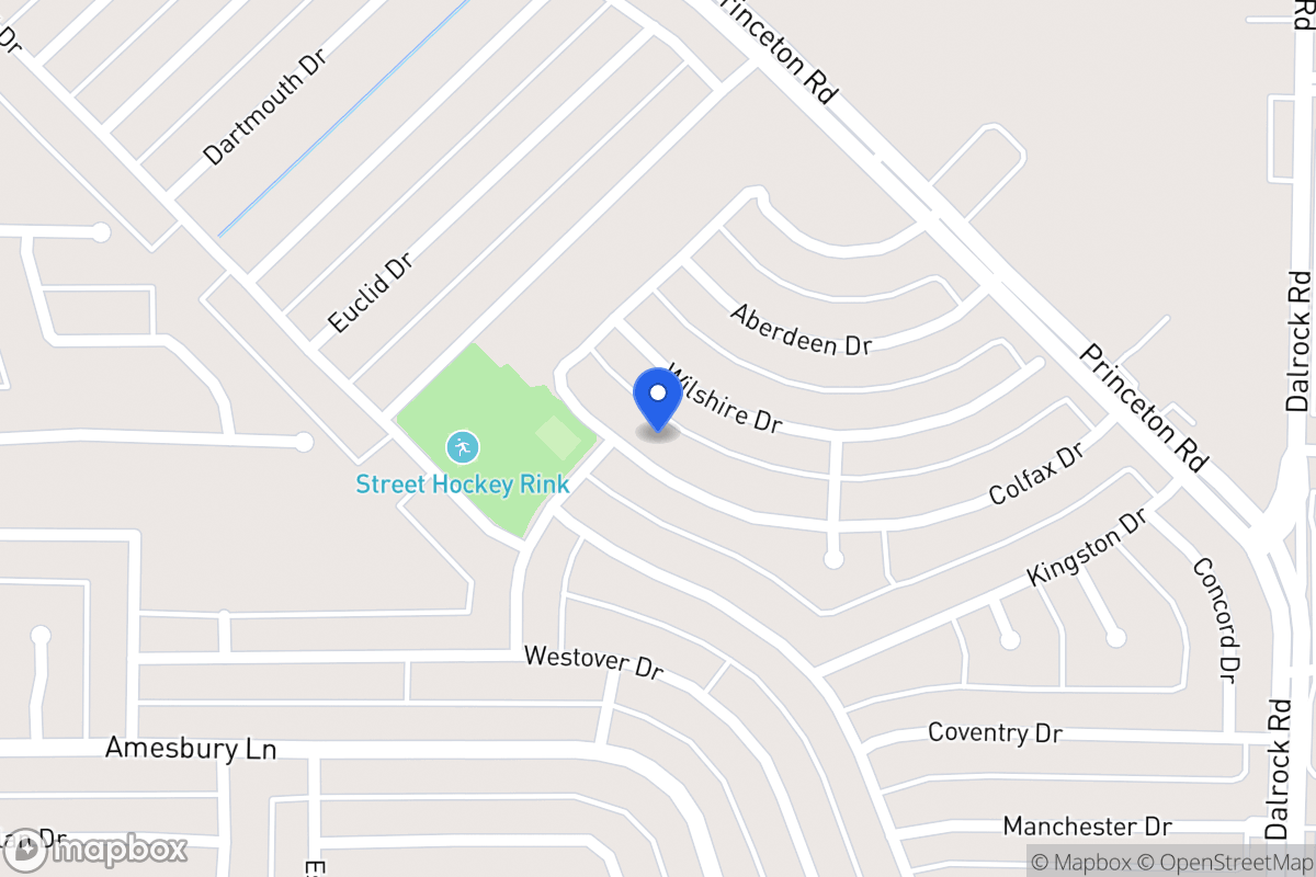 Map of 7217 Colfax Dr