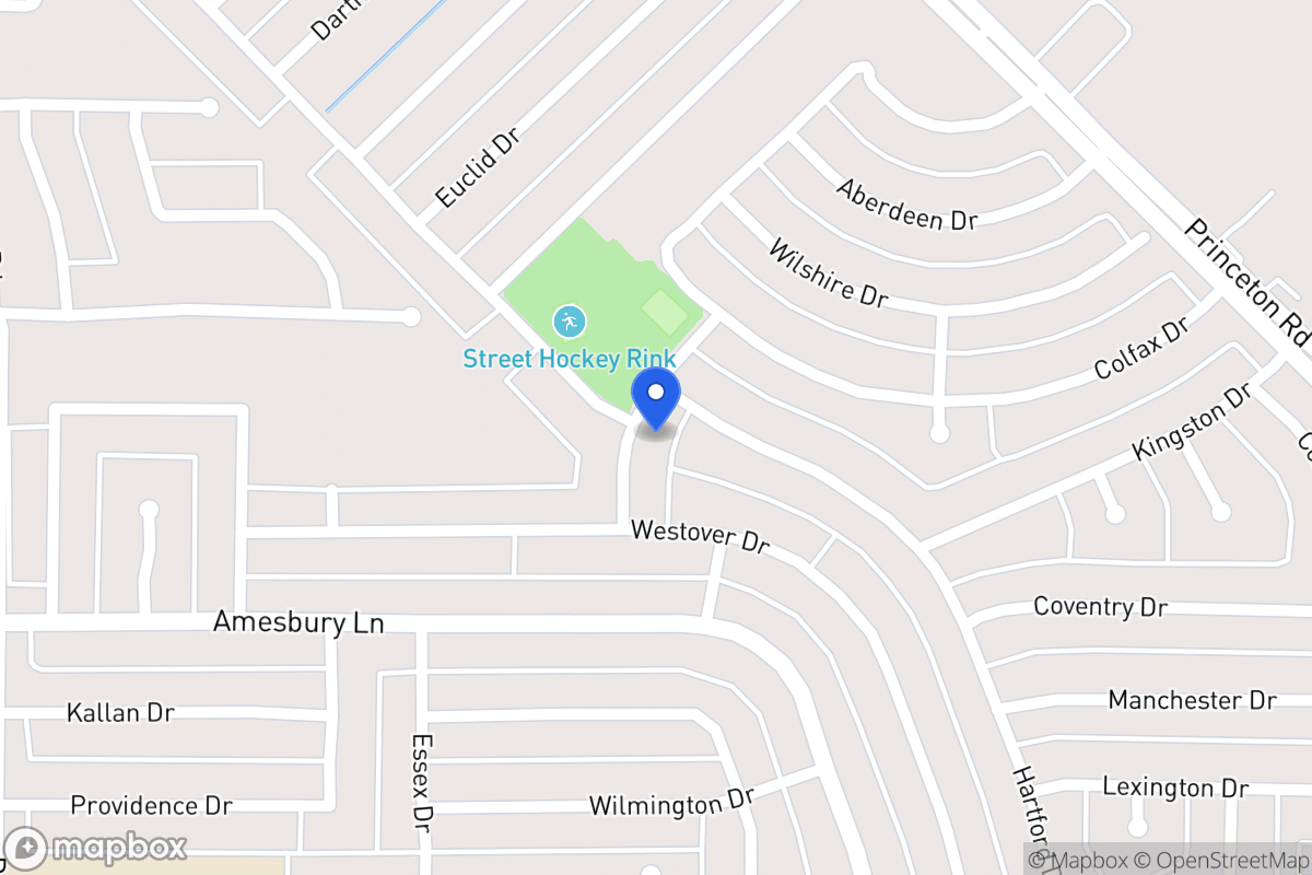 Map of 7114 Melton Dr
