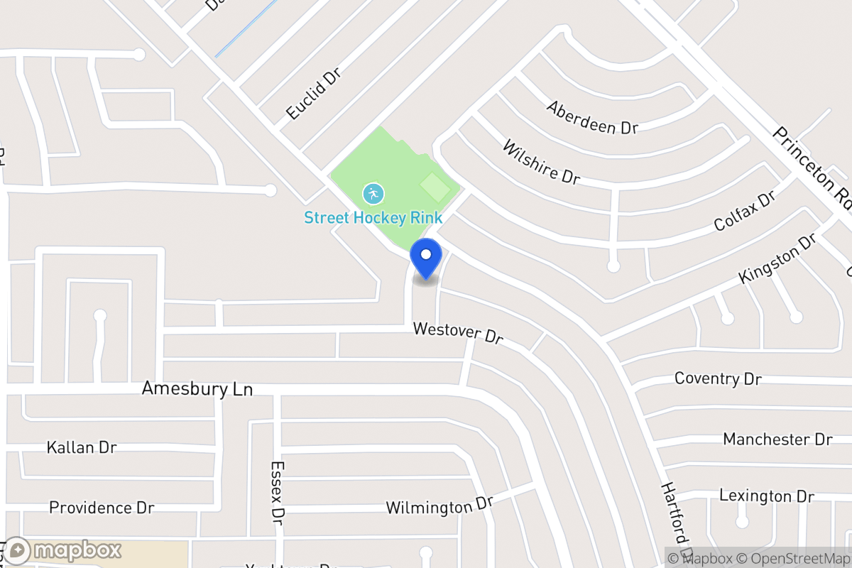 Map of 7110 Melton Dr